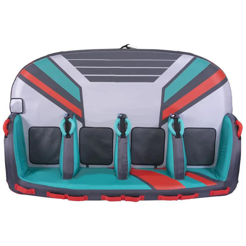 Factory Direct Water Sports Inflatable Towable Water Tube Boat 4 Rider Water Jet Ski Sports