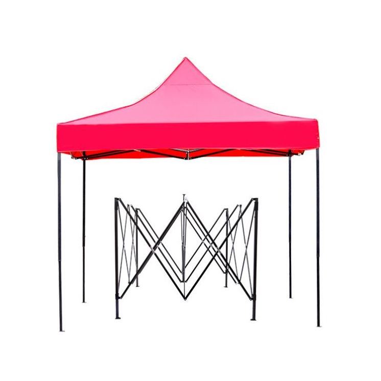 Customized Logo Trade Show Fashion 3X3m Advertising Outdoor Exhibition Event Fast Popup Awning Folding Tents Publicity Tent