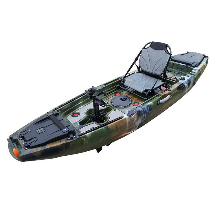 2023 Hot sell Sit On Top 8ft Pc Clear Ocean Boat Transparent Canoe Kayak Canoe Kayak One Person Pedal Kayak