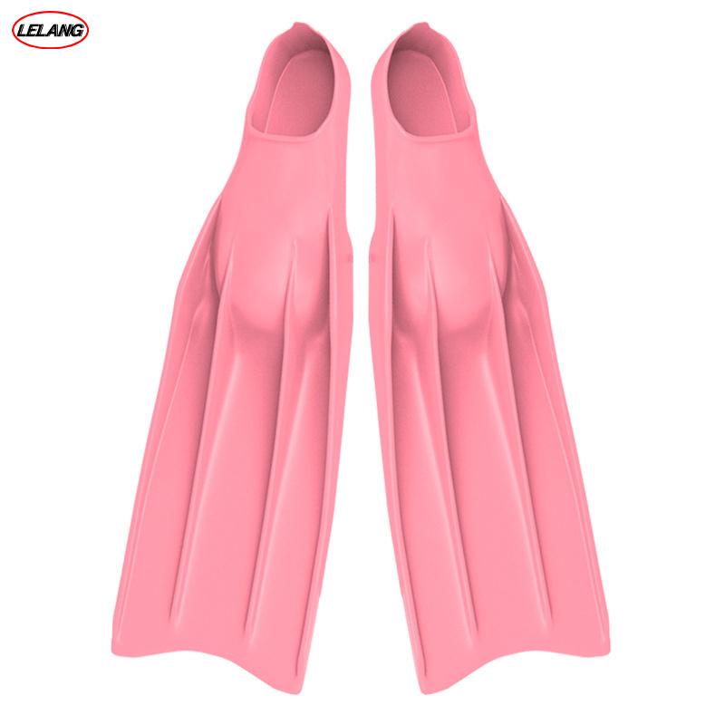 Free diving frog shoes Pure silicone long flippers Competitive diving Pro version of scuba Deep diving equipment