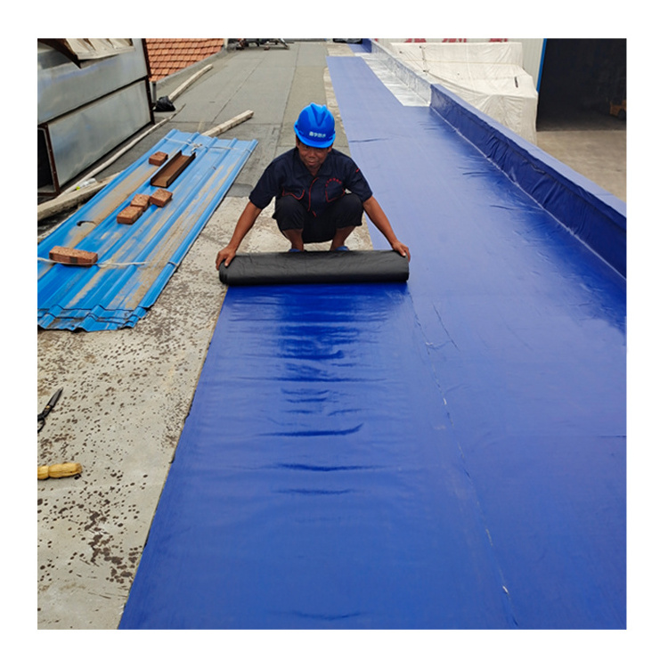 Factory direct sale sheet self-adhesive roofing waterproof membrane material for metal roof