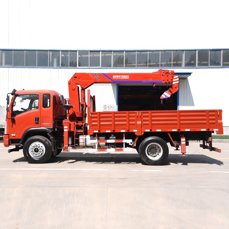 5 tons 6.3 tons 8 tons crane manipulator truck with tipper