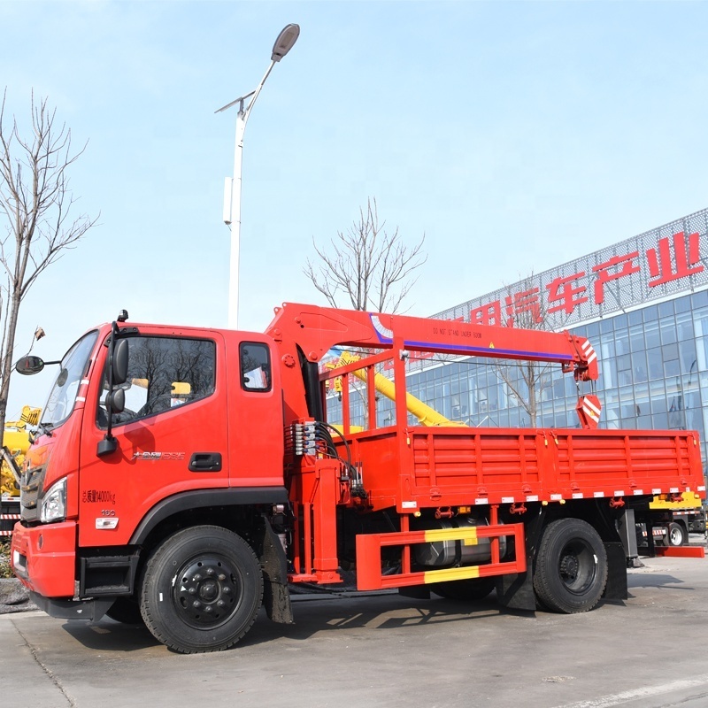 14 Ton Lorry Crane dump truck with mounted cranes mini lifting hydraulic truck cranes