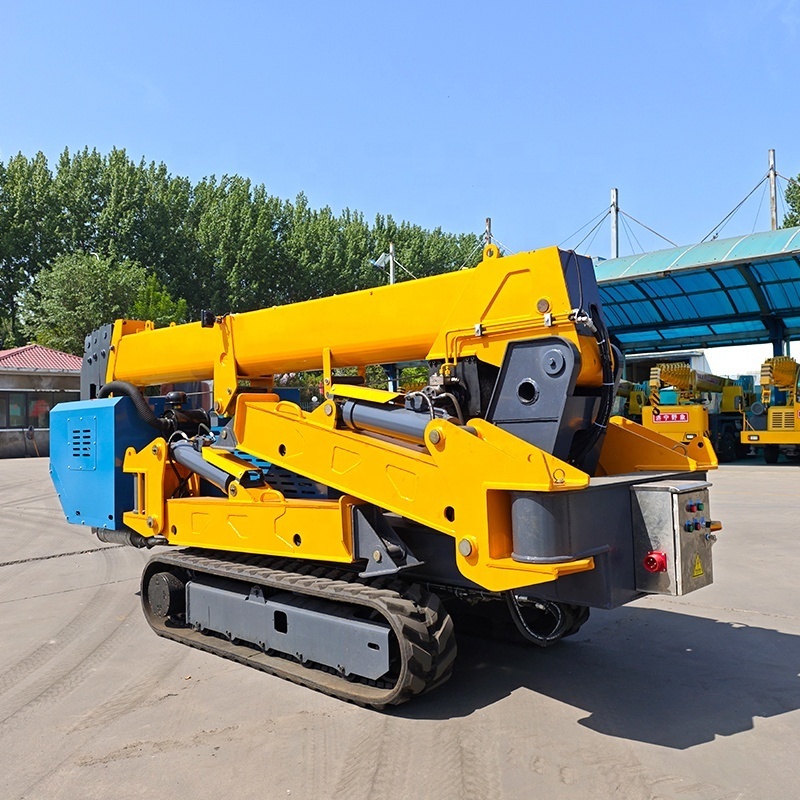 Factory Price Mini Spider Crane small Crawler Crane 5 ton For Narrow Space Use