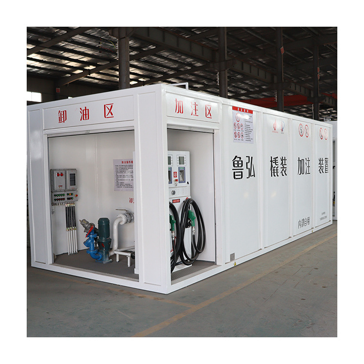 Chinese Brand Mobile Portable Container Gas Station Fuel Dispenser Intelligent Pry Mounted Refueling Device