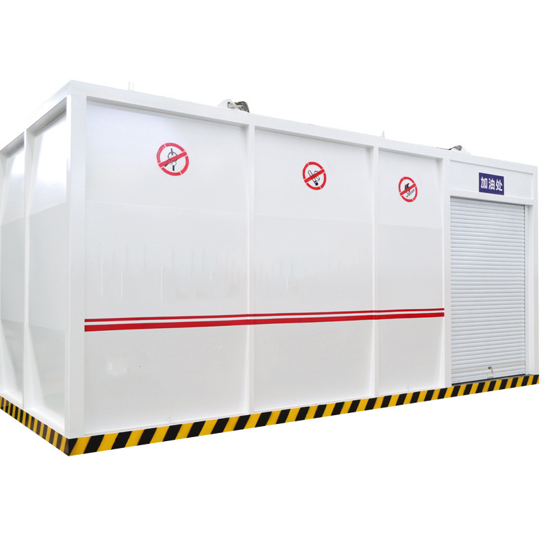 Manufacturer's Direct Sales Prefabricated Container Filling Tank Mobile Explosion-proof Gas Station