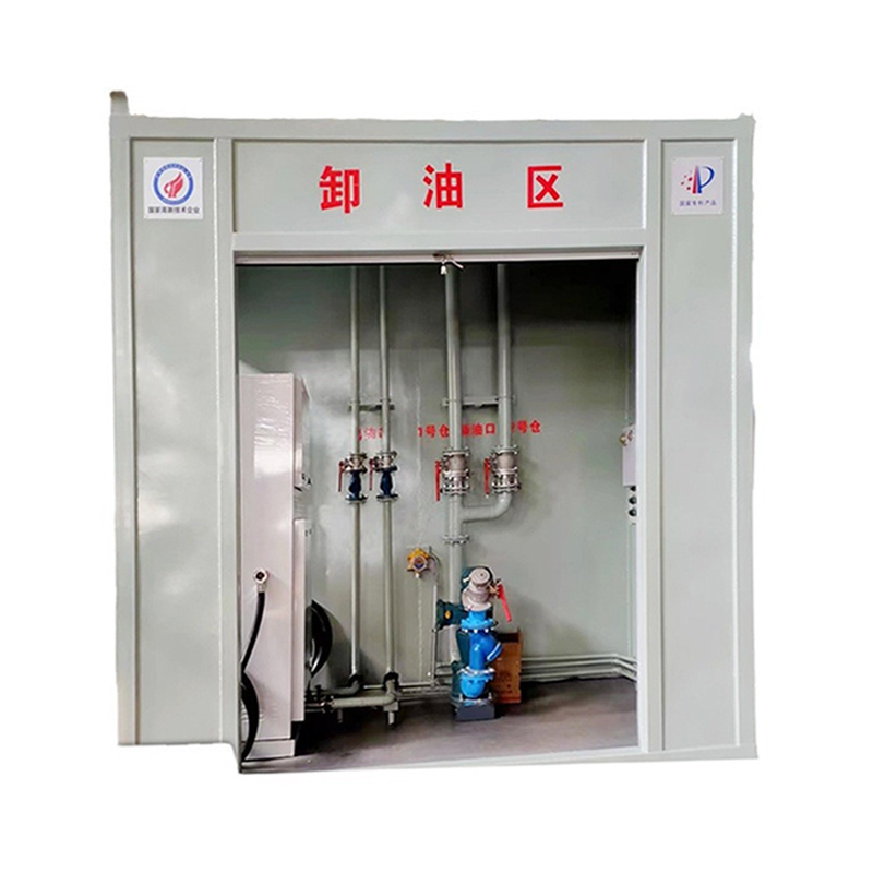 Luhong Intellect Explosion-Proof Barrier Skid Mounted Mobile Lpg Petrol Container Mini Filling Station For Vehicle Filling