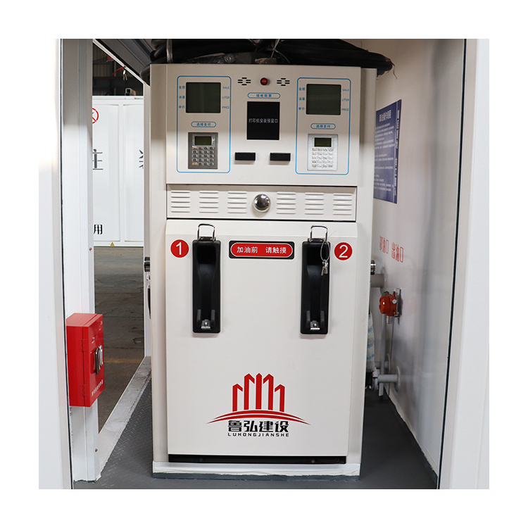 Chinese Brand Mobile Portable Container Gas Station Fuel Dispenser Intelligent Pry Mounted Refueling Device