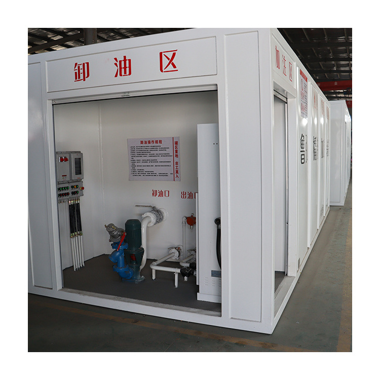 Chinese Brand Mobile Portable Container Gas Station Fuel Dispenser Intelligent Pry Mounted Refueling Device