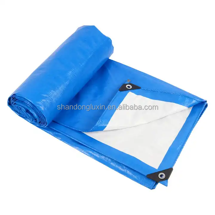 Waterproof Pe Tarpaulin Roll Heavy Duty Covers Plastic Packing Sheets Truck Tarps Tarpaulins for Outdoor Cover