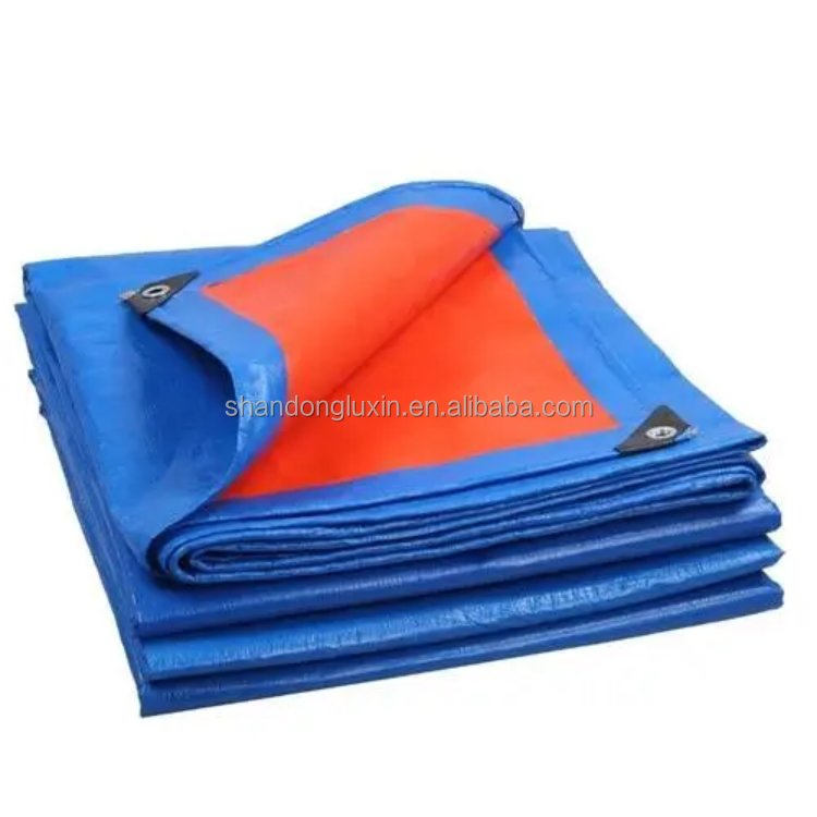 Waterproof Pe Tarpaulin Roll Heavy Duty Covers Plastic Packing Sheets Truck Tarps Tarpaulins for Outdoor Cover