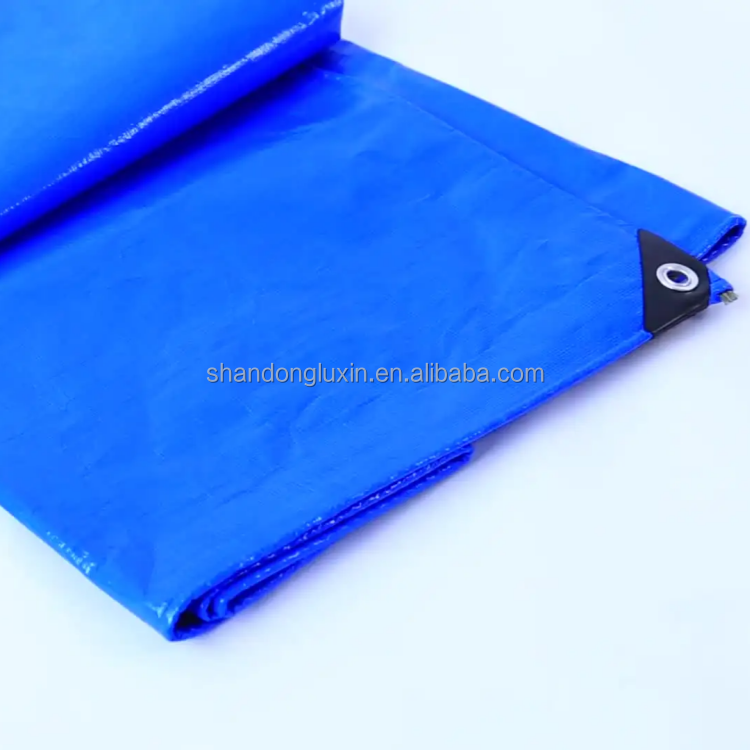 Waterproof Pe Tarpaulin Roll Heavy Duty Covers Plastic Packing Sheets Truck Tarps Tarpaulins for Outdoor Cover