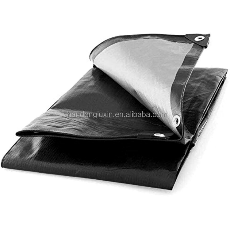 Woven Coated PE Tarpaulin Polyethylene Fabric Camping Outdoor Shelter Sunproof Waterproof Poly Tarps Tarpaulins