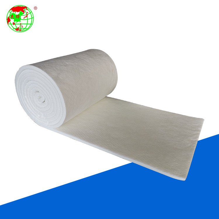 Aluminum silicate ceramic fiber blanket insulation for high temperature steam pipe