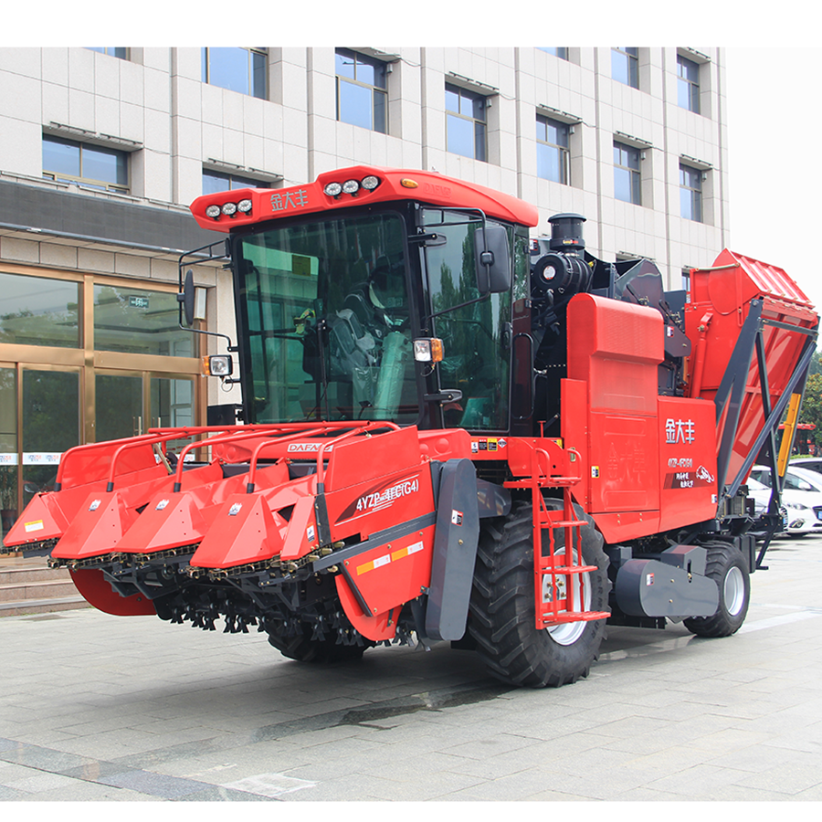 Easy Drive corn harvester And Maintain corn harvester machine 4 Rows Maize Seed Corn Harvester