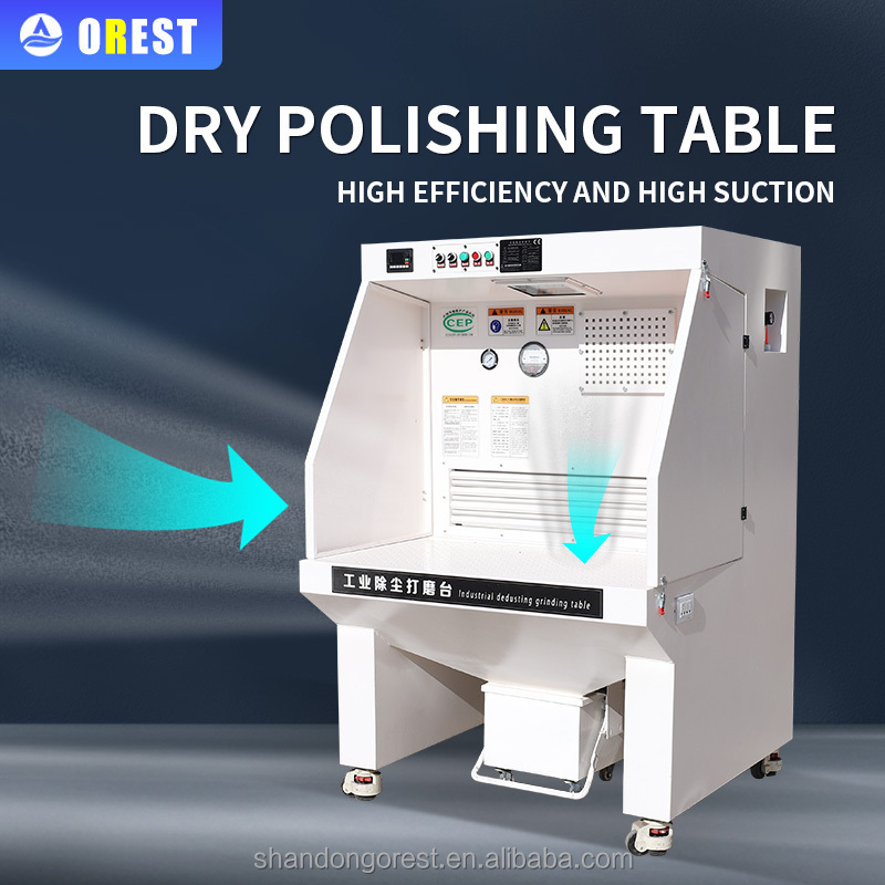 Industrial Cartridge Fume Extractor Downdraft Benches Dust Extraction Table