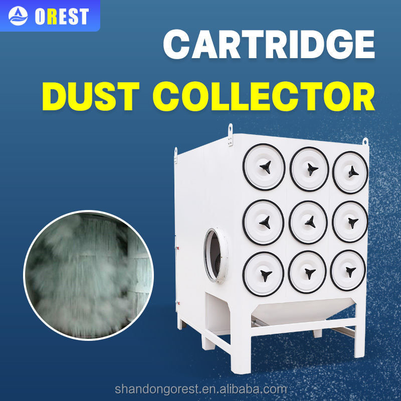 Jet Filter Cleaning Air Filter Cartridge Laser Cutting Dust Collector