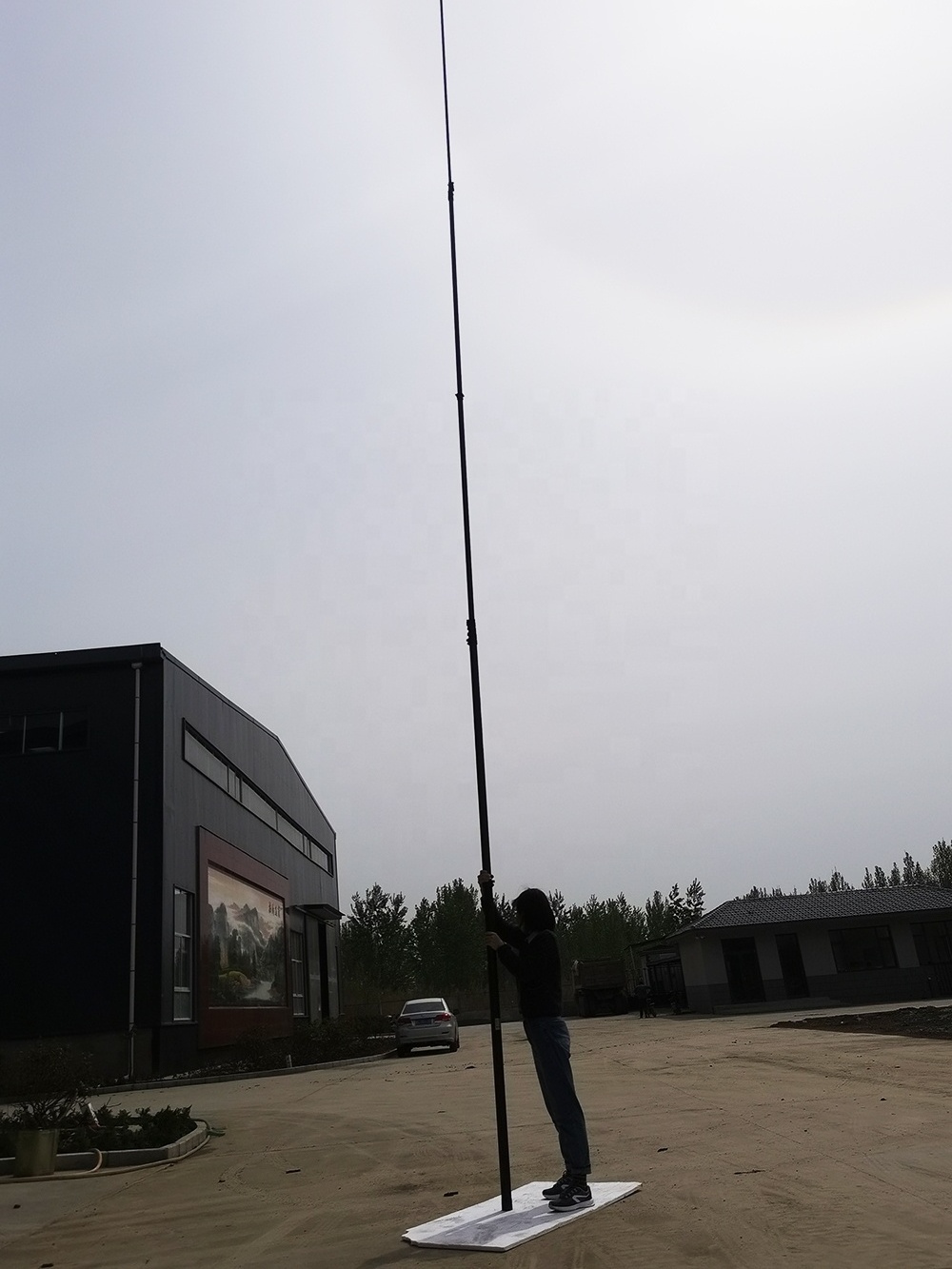 45 feet carbon fiber telescopic pole carbon fiber pole price carbon fiber pole telescopic