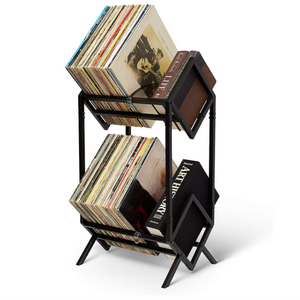 Minimalist style simple quick assembly vinyl display organize albums customized best selling vinyl record storage