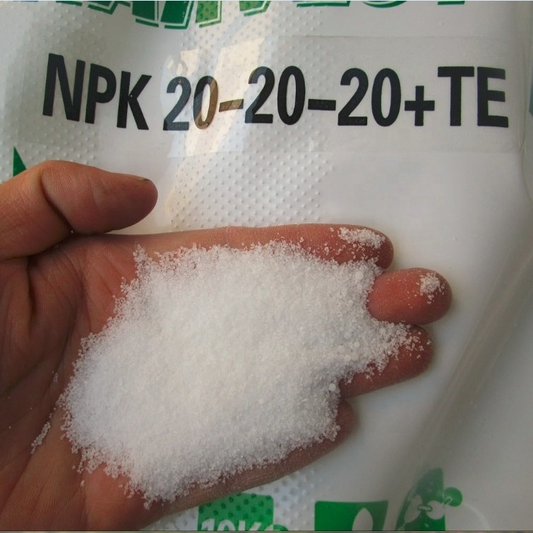 100% Water Soluble Compound Fertilizer NPK Fertilizers NPK 20-20-20