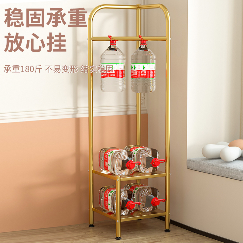 Fashion Design Double Pole Clothes Hanger Laundry Coat Stand Metal Adjustable Double Pole Clothes Hanger Coat Rack