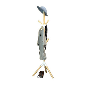 Luxury Hanger Floor Metal Coat Rack Houseware Standing Clothes and Hat Scarf Bags Hanger Storage Entrance Hall Furniture