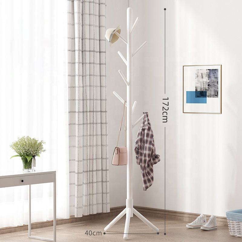 Luxury Hanger Floor Metal Coat Rack Houseware Standing Clothes and Hat Scarf Bags Hanger Storage Entrance Hall Furniture