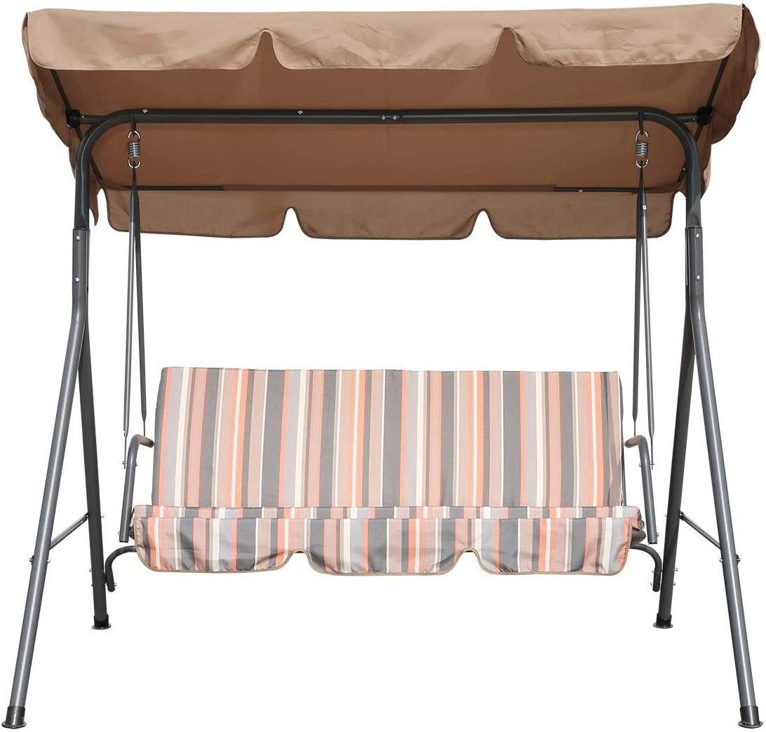 Patio Canopy Swings, Patio Swing Chair Outdoor, Patio Swings with Canopy Cover