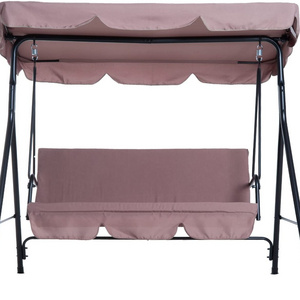 3-Person Outdoor Patio Canopy Swing Chair