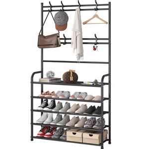 Entryway Coat Rack, Shoe Rack for Entryway with hooks