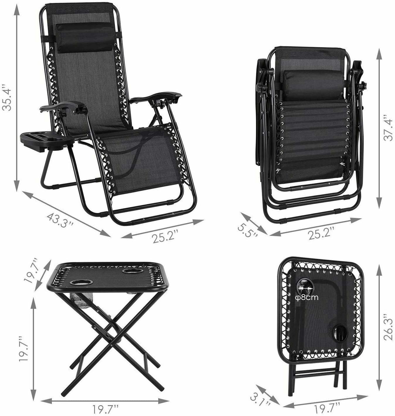 outdoor and indoor strong comfortable high-tech  stability high quality tailor-made multi-functional Zero gravity chair