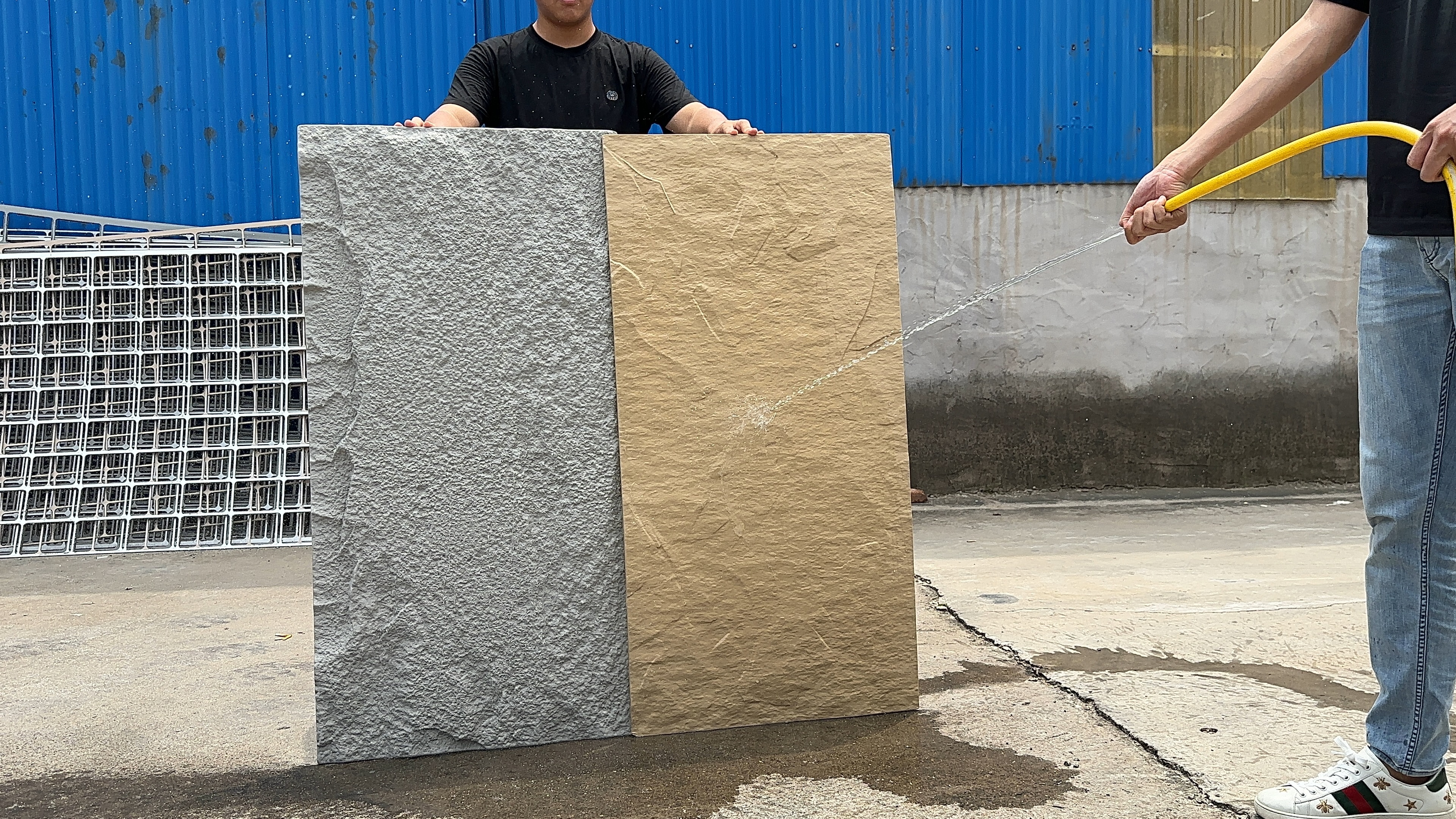 Quick Installation Cost Saving Artificial Polyurethane Stone Panels Exterior Wall Cladding PU Artificial Stone Panels