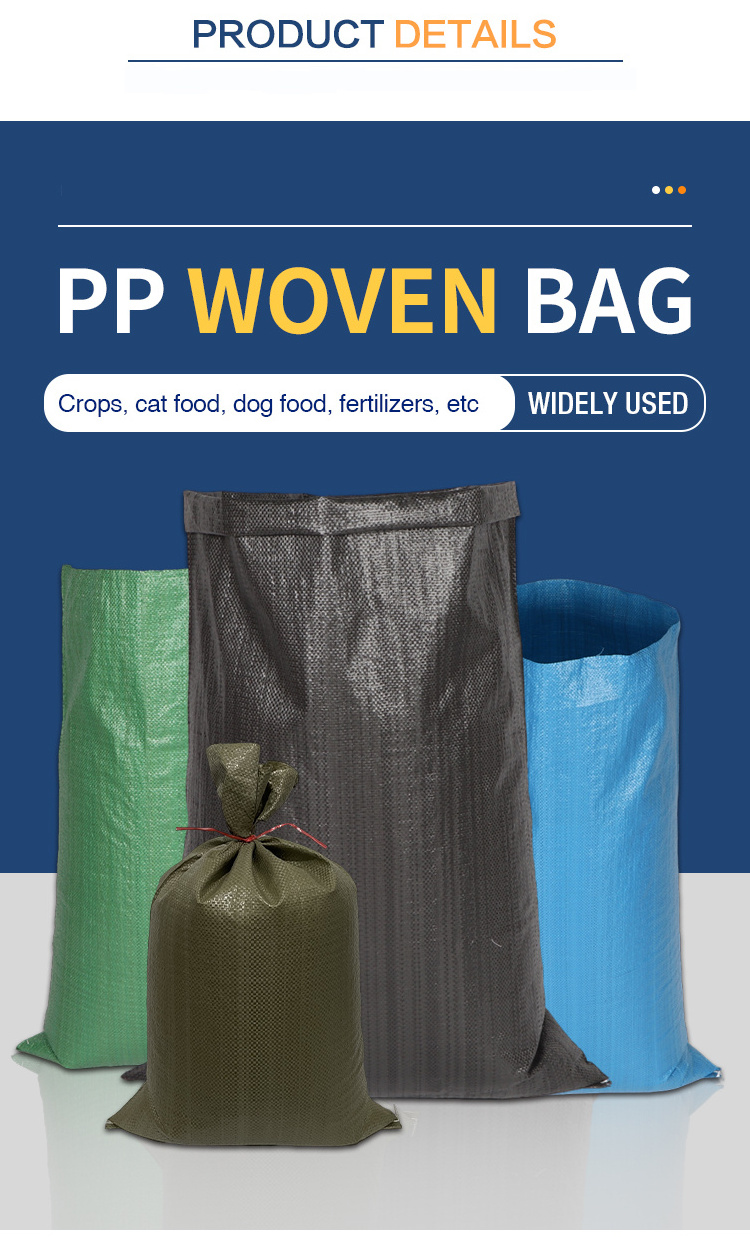 80GSM Woven Bag Empty Cement Bag PP Valve Bag 25 KG 40 KG 50 KG Cement Sack