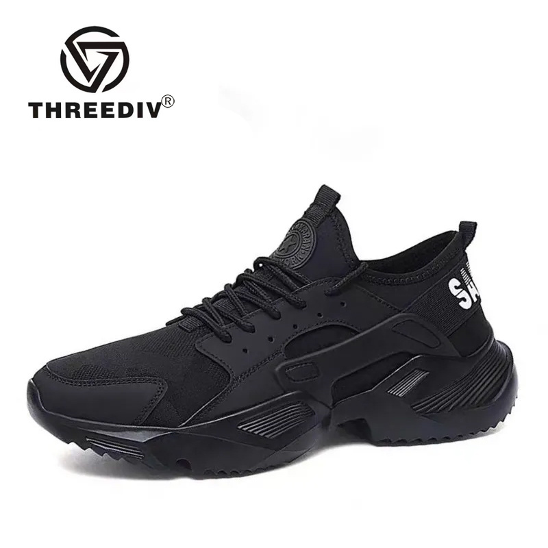 THREEDIV New Selling Four Seasons Labor Protection Anti Smashing And Anti Stabbing Work Shoes