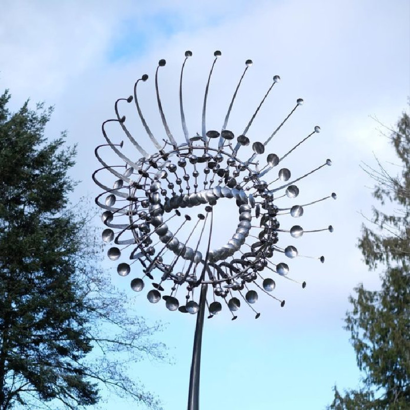 Large Size Stainless Steel Metal Swinging Sticks Kinetic Energy Sculpture Kinetic Sculpture Wind For Sale