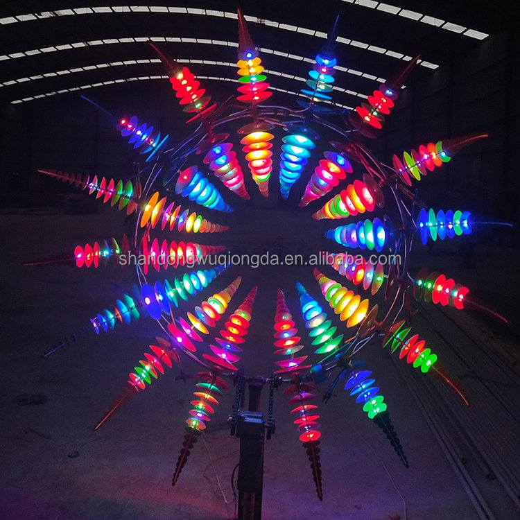 Outdoor decoration giant perpetual motion machine hypnotic swinging sticks kinetic sculpture for sale