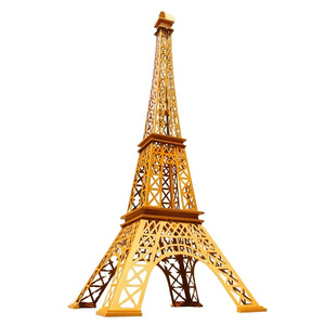 Outdoor Big eiffel Paris Metal Tower Sculptures For Decoration