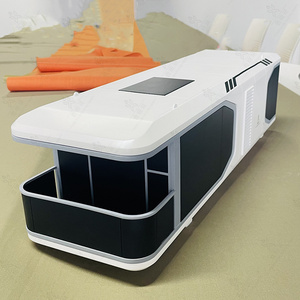 Simulation Prefab Modular House model Container House Mobile Restaurant Container Food Bar Coffee kiosk Shop model