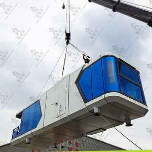 Mobile  containers casas home luxury tiny building customized low cost capsule  house prefab houses