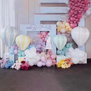 support customized hot air balloon prop/ fiberglass balloon props/ hot air balloon centerpiece