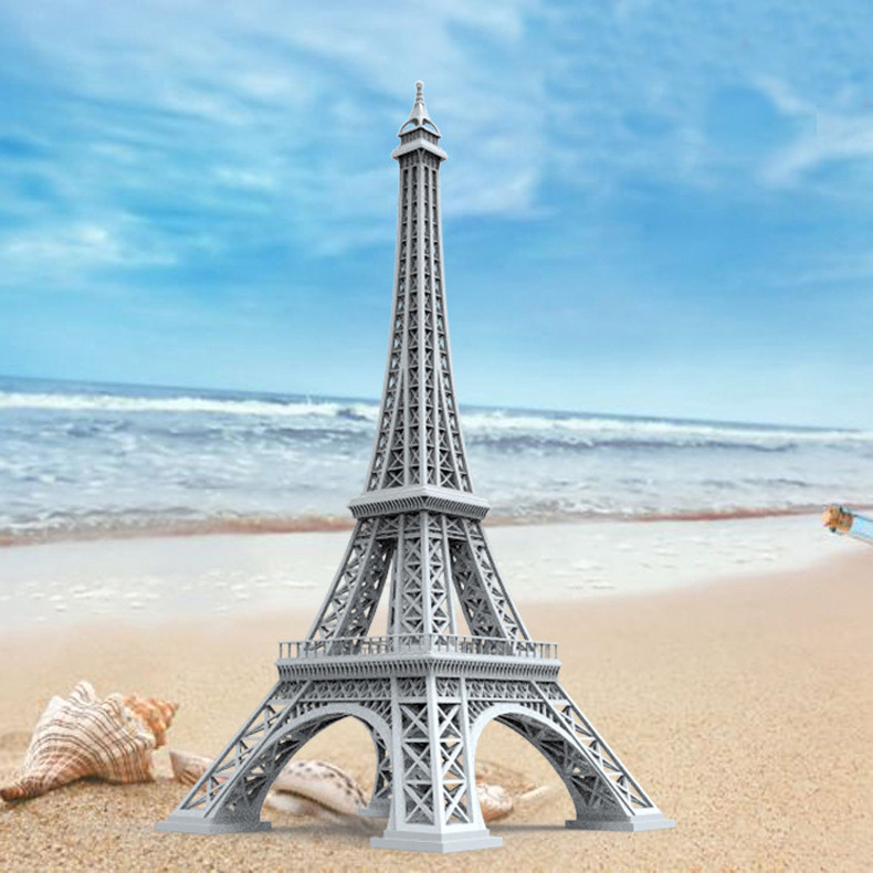 Outdoor Big eiffel Paris Metal Tower Sculptures For Decoration