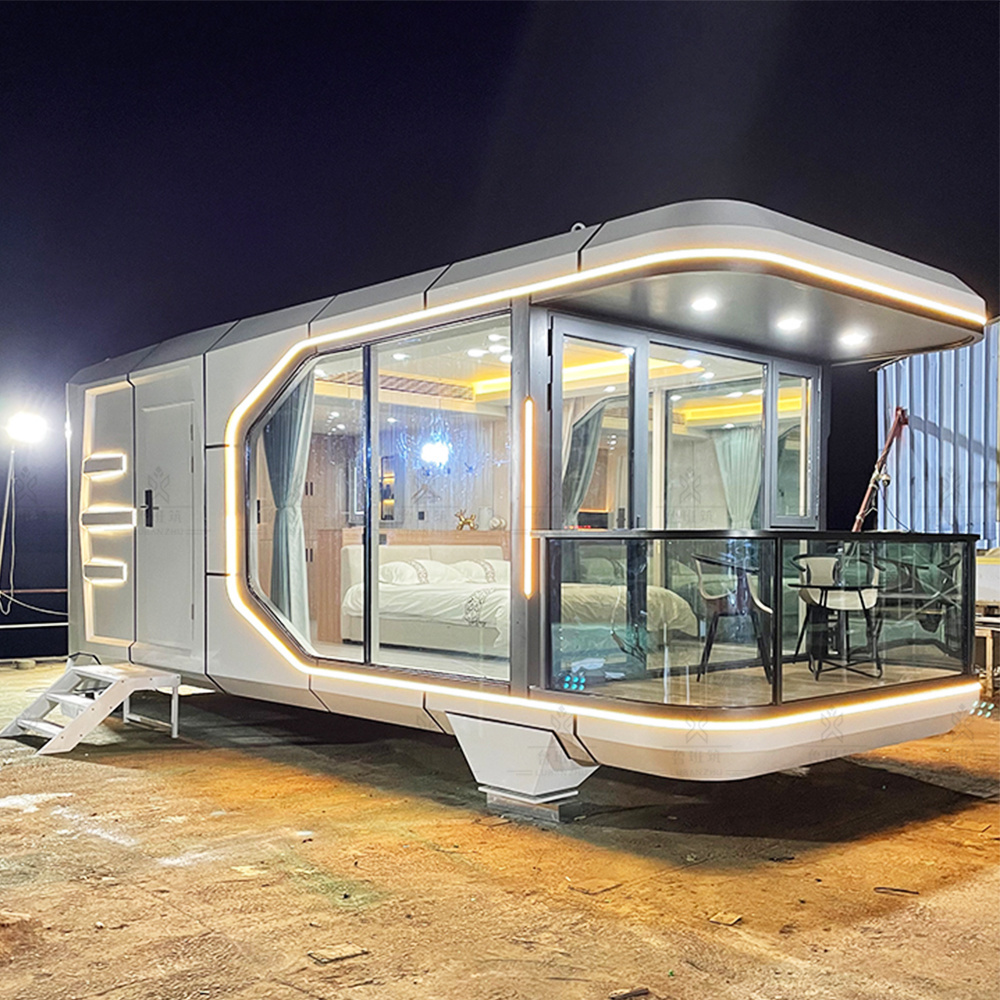 Customize Capsule House Outdoor Modern Popular Modern Prefab Pod House /Space Capsule Style Prefabricated House