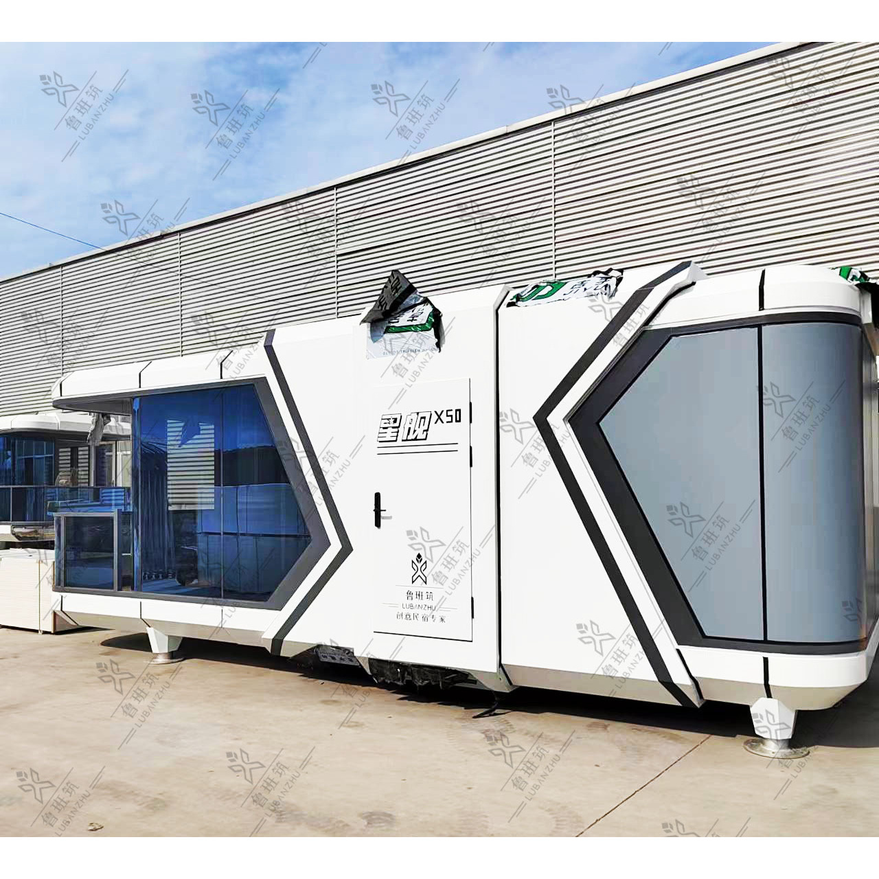 Mobile  containers casas home luxury tiny building customized low cost capsule  house prefab houses