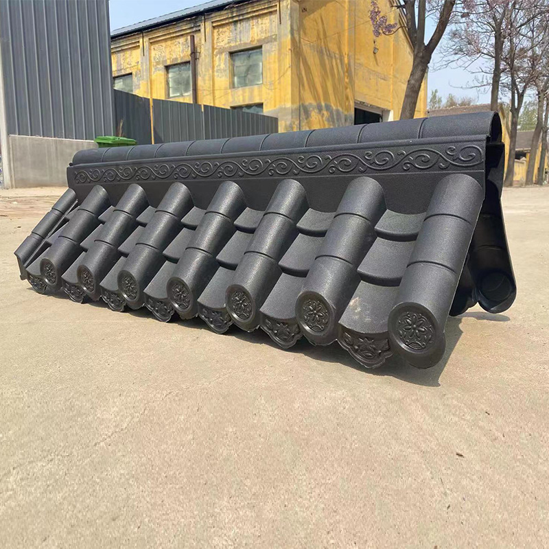 2024 The latest materials asa synthetic roof tiles, PVC resin roof panels, uPvc resin roof panels