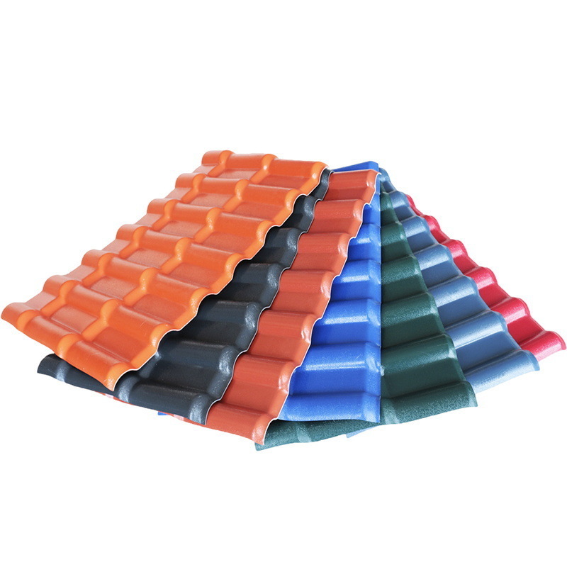 2024 The latest materials asa synthetic roof tiles, PVC resin roof panels, uPvc resin roof panels