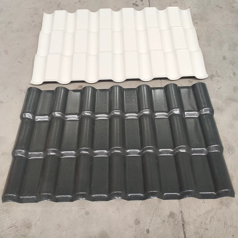 2024 The latest materials asa synthetic roof tiles, PVC resin roof panels, uPvc resin roof panels