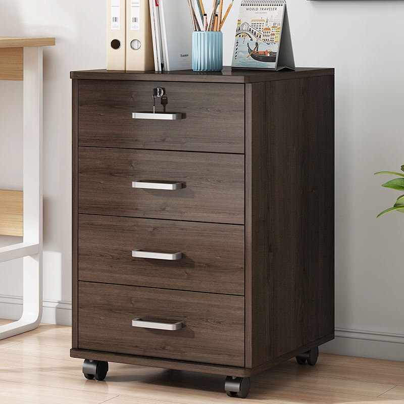 Office Supply Mobile Stands Best Selling Wooden Bed Side Table with Drawers