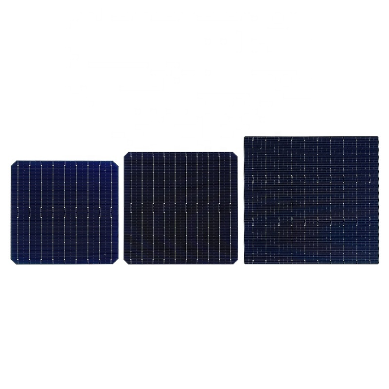 Mono 182mm 23% High Efficiency and 10BB Big Size Solar Cells