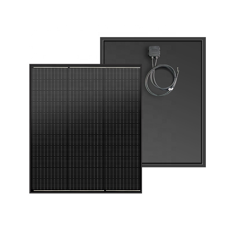 200W solar china panel solar power kit solar panel cell mono kit full black panel