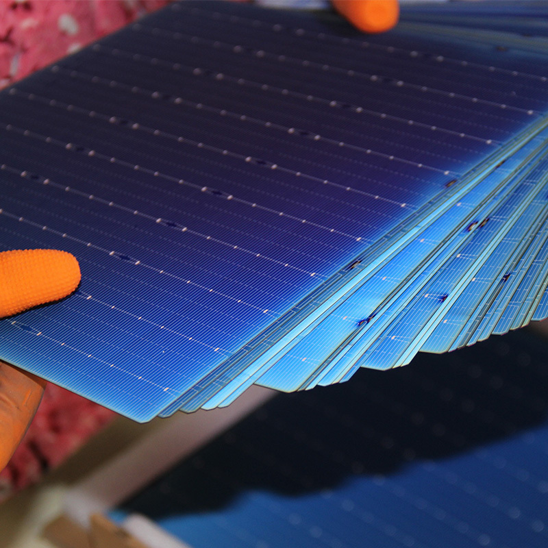 solar material 23.5% big power solar cells with high efficiency and performance 157/166/182/210 optional